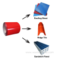 Color PVC Film Laminated Gi Steel Sheet